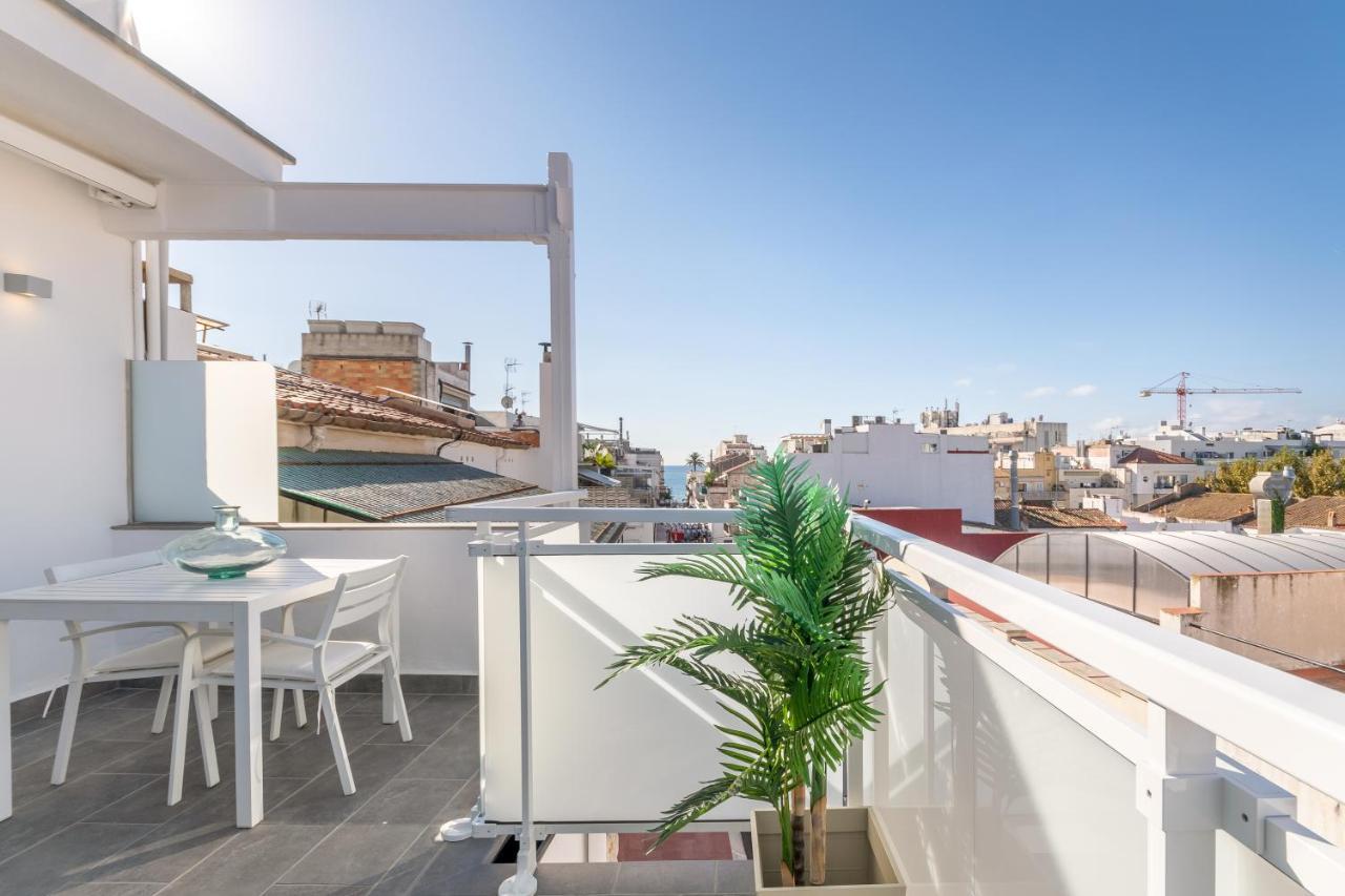 Beach Penthouse Sitges Rentals Dış mekan fotoğraf